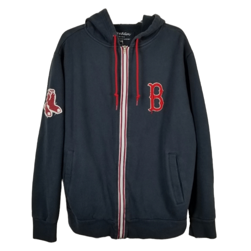 Boston Red Sox Genuine Merchandise Wright & Ditson Full Zip Hoodie Sweatshirt XL